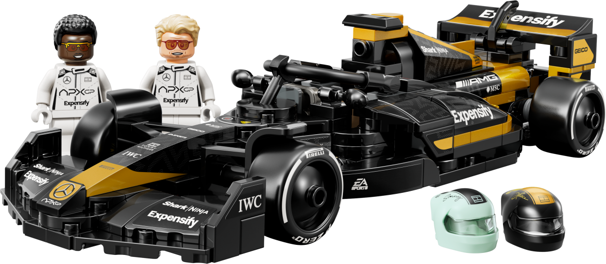 lego speed champions 77252 APXGP Team Race Car from F1 The Movie 5 1200x523