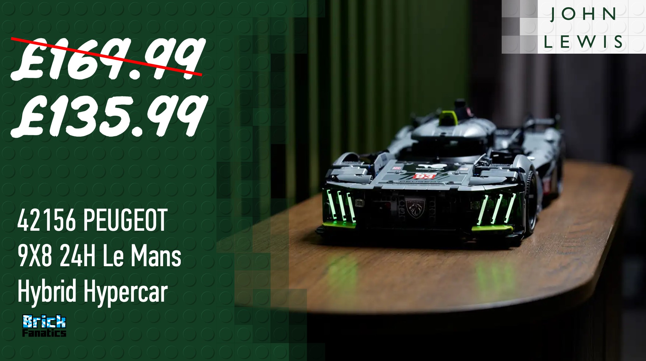 Race off with LEGO Technic deal on Le Mans Hypercar