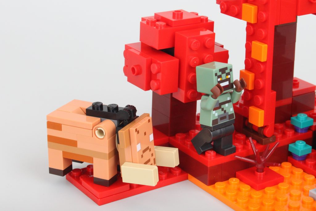 LEGO Minecraft 21255 The Nether Portal Ambush review 19 1024x683