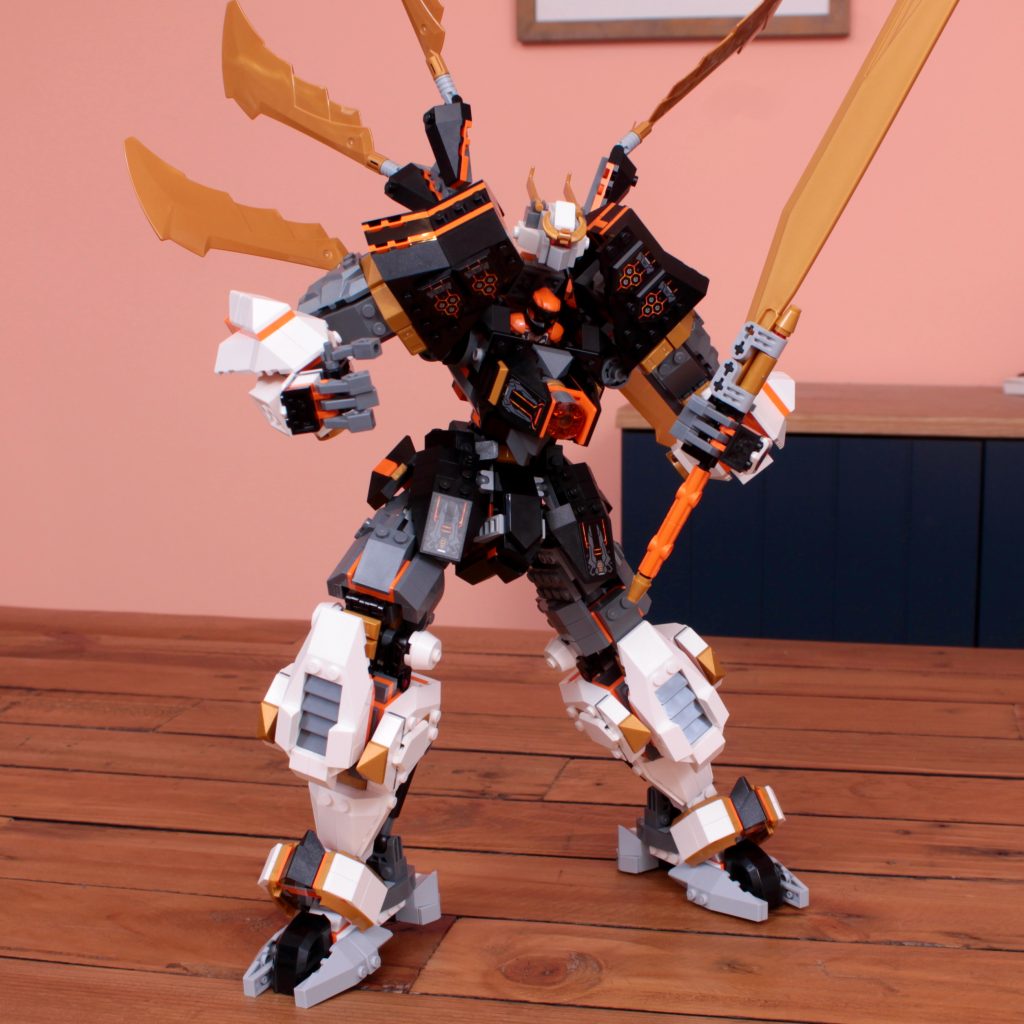 LEGO NINJAGO 71821 Coles Titan Dragon Mech critique 9 1024x1024