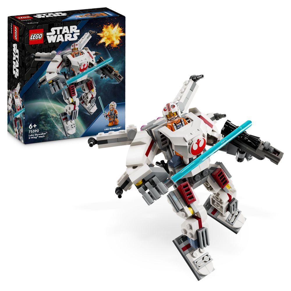 LEGO Star Wars 75390 Luke Skywalker X wing Mech 1