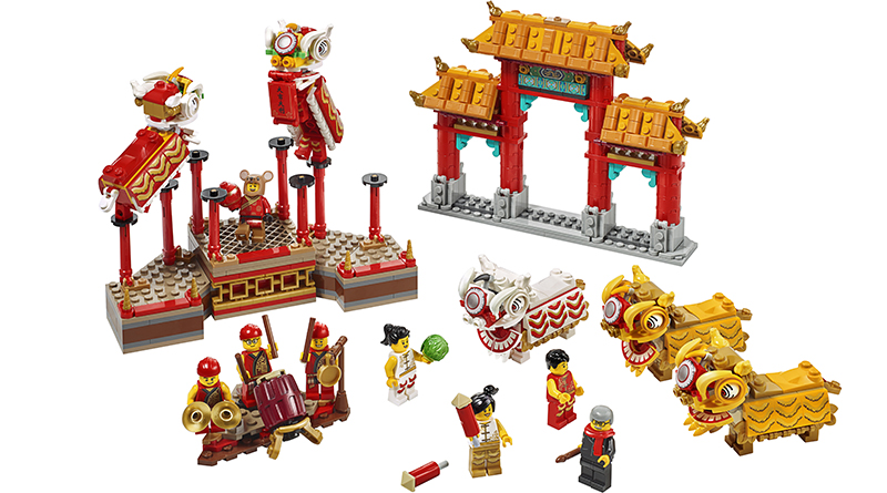 LEGO Chinese Traditional Festival 80104 Lion Dance officially announced