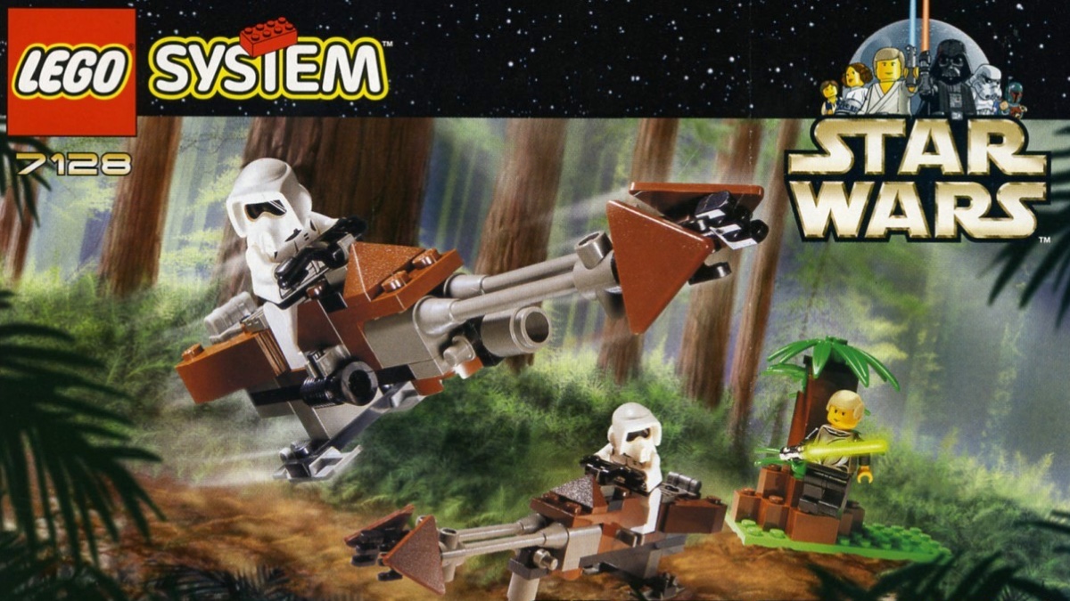 LEGO Star Wars 7128 Speeder Bikes featured