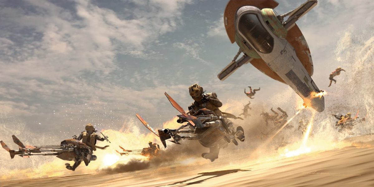 Concept art revealed for episode four of Star Wars: The Book of Boba Fett