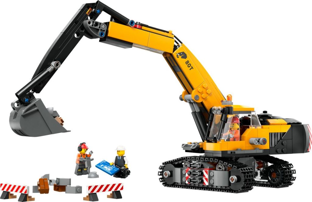 LEGO City 60420 60420 Construction Excavator 5 1024x663