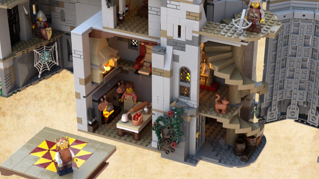 LEGO Ideas The Castle of Brickwood Forest 3