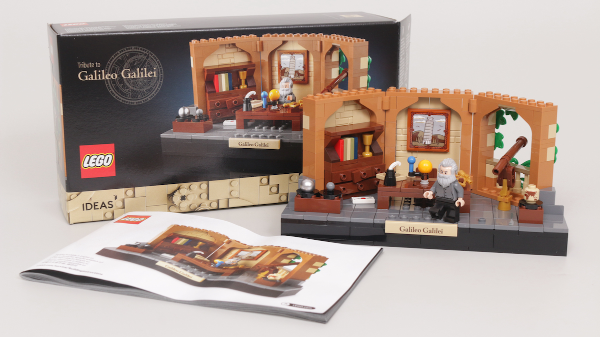 LEGO Ideas 40595 Tribute to Galileo Galilei gift-with-purchase review