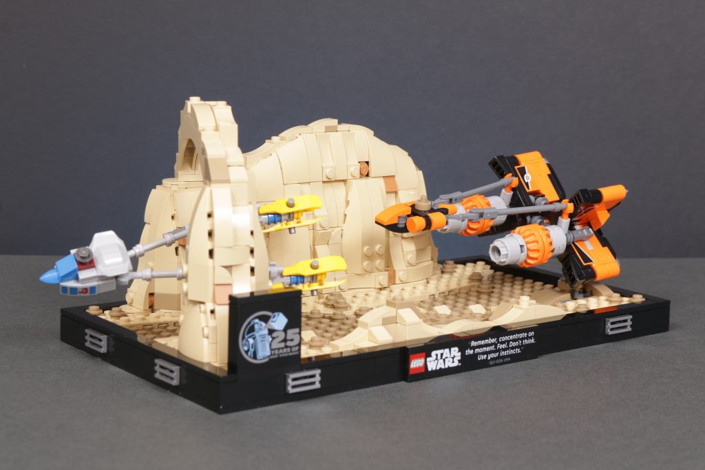 LEGO Star Wars 75380 Mos Espa Podrace Diorama review 3 1024x683