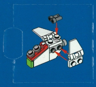 LEGO Star Wars 7958 Advent Calendar gunship