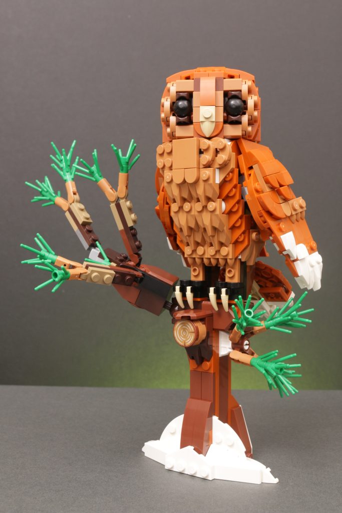 LEGO Creator 3 in 1 31154 Forest Animals Red Fox feature review 13a 683x1024