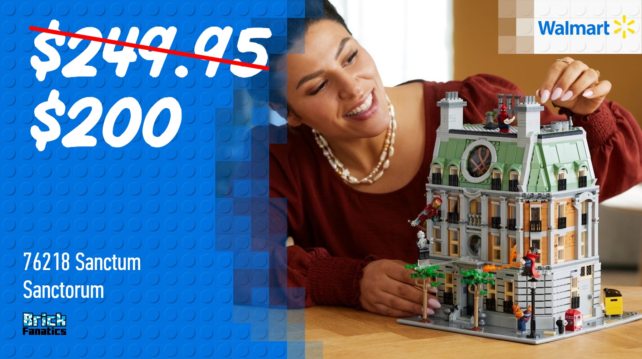 Pick up huge LEGO Marvel Modular at a massive discount right now