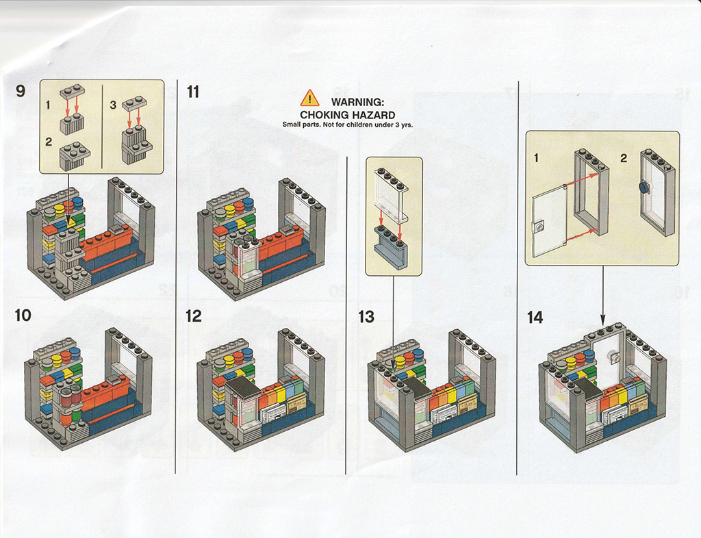 LEGO Newsstand Instructions 3