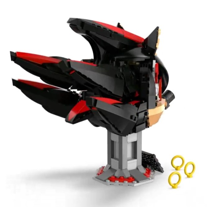 lego 77000 shadow the hedgehog bust 360 spin screenshot 2