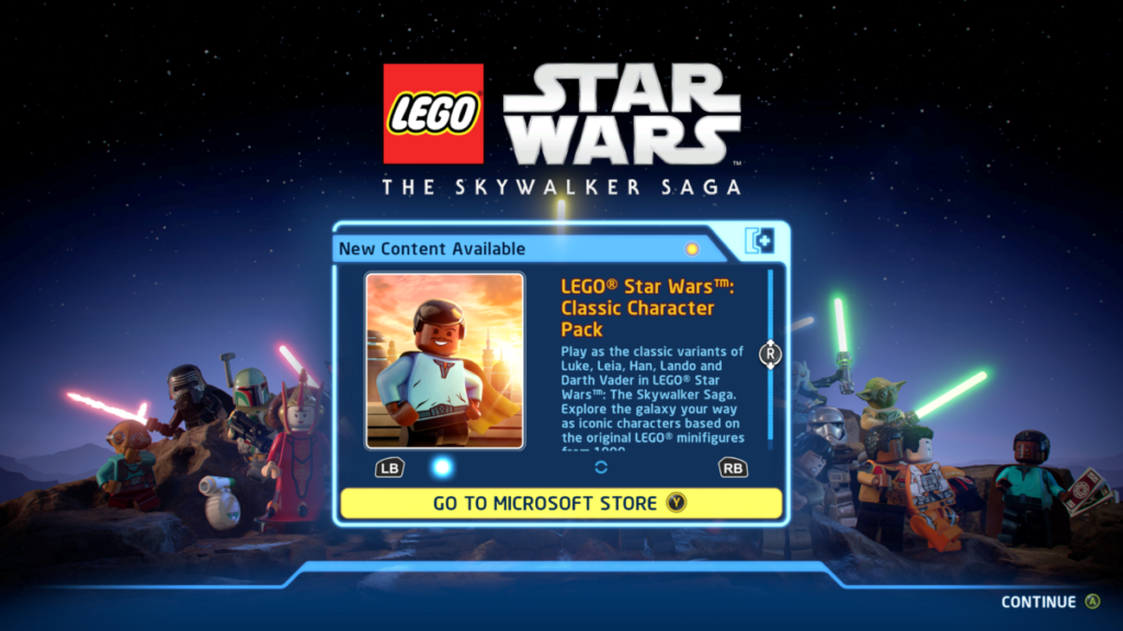 LEGO Star Wars The Skywalker Saga Classic Character Pack DLC 1024x576