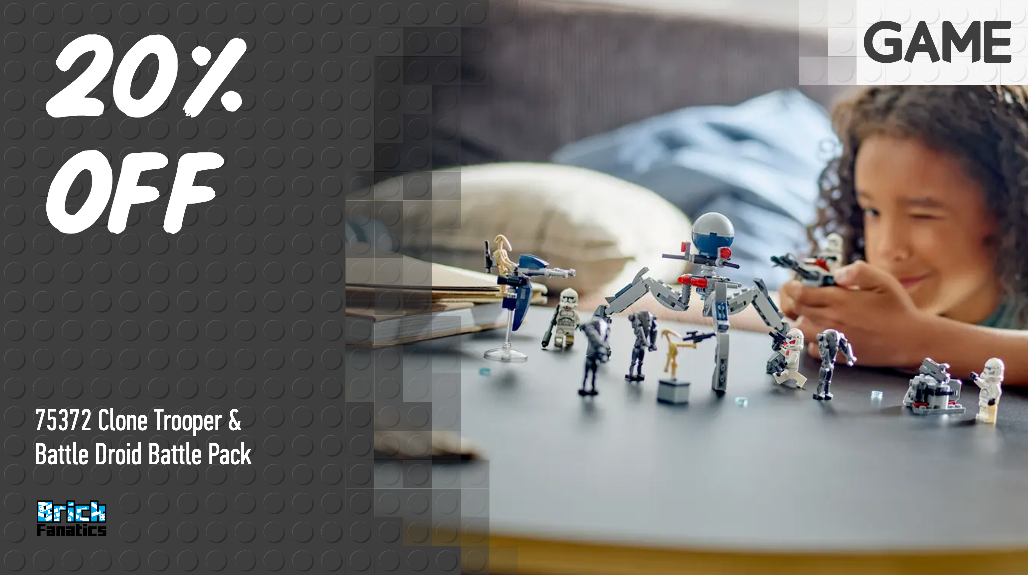 Army build for less: Lowest price yet on LEGO Star Wars Clone Trooper & Battle Droid Pack