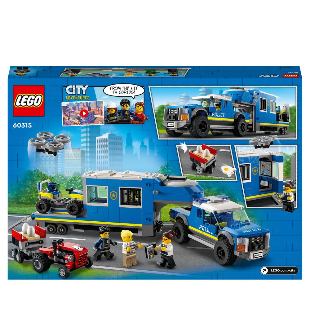 LEGO CITY 60315 Police Mobile Command Truck 2 3