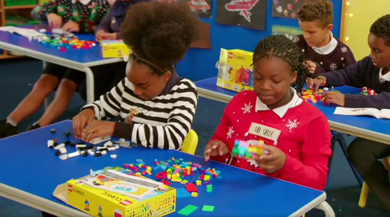 Children choose classic LEGO box over Super Mario set