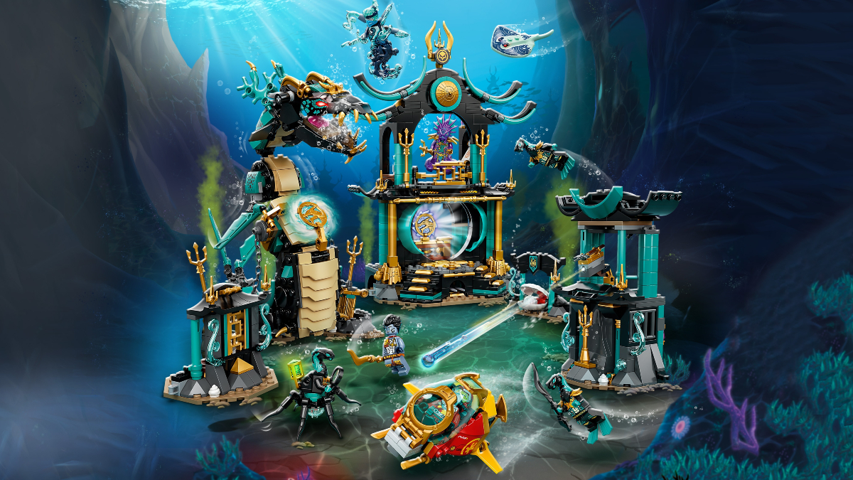 30% off LEGO NINJAGO 71755 Temple of the Endless Sea at Zavvi
