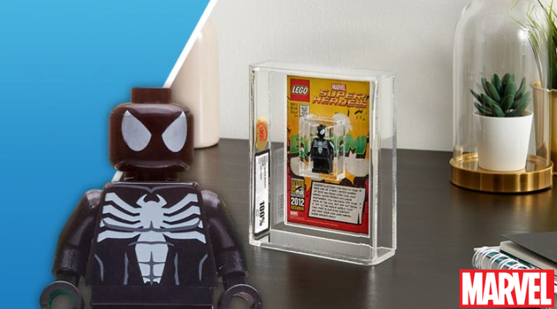 The LEGO VIP Spider-Man Venom minifigure sweepstakes now live following announcement