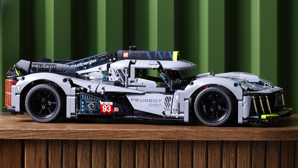 LEGO Technic 42156 Peugeot 9X8 24H Le Mans Hybrid Hypercar out now
