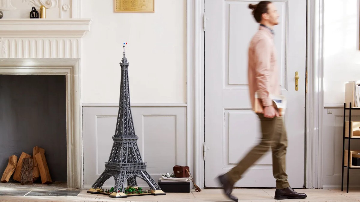 Meet LEGO Icons 10307 Eiffel Tower designer in Paris store