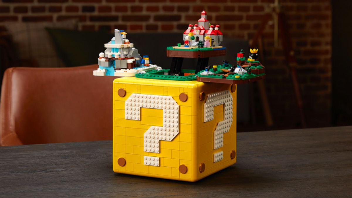 LEGO 71395 Super Mario 64 Question Mark Block references speedrunning