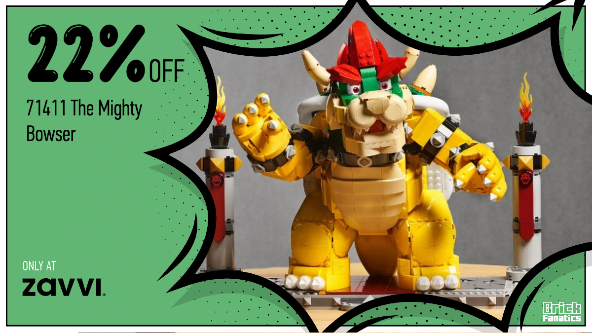 Zavvi offers roaring discount on LEGO Super Mario 71411 The Mighty Bowser