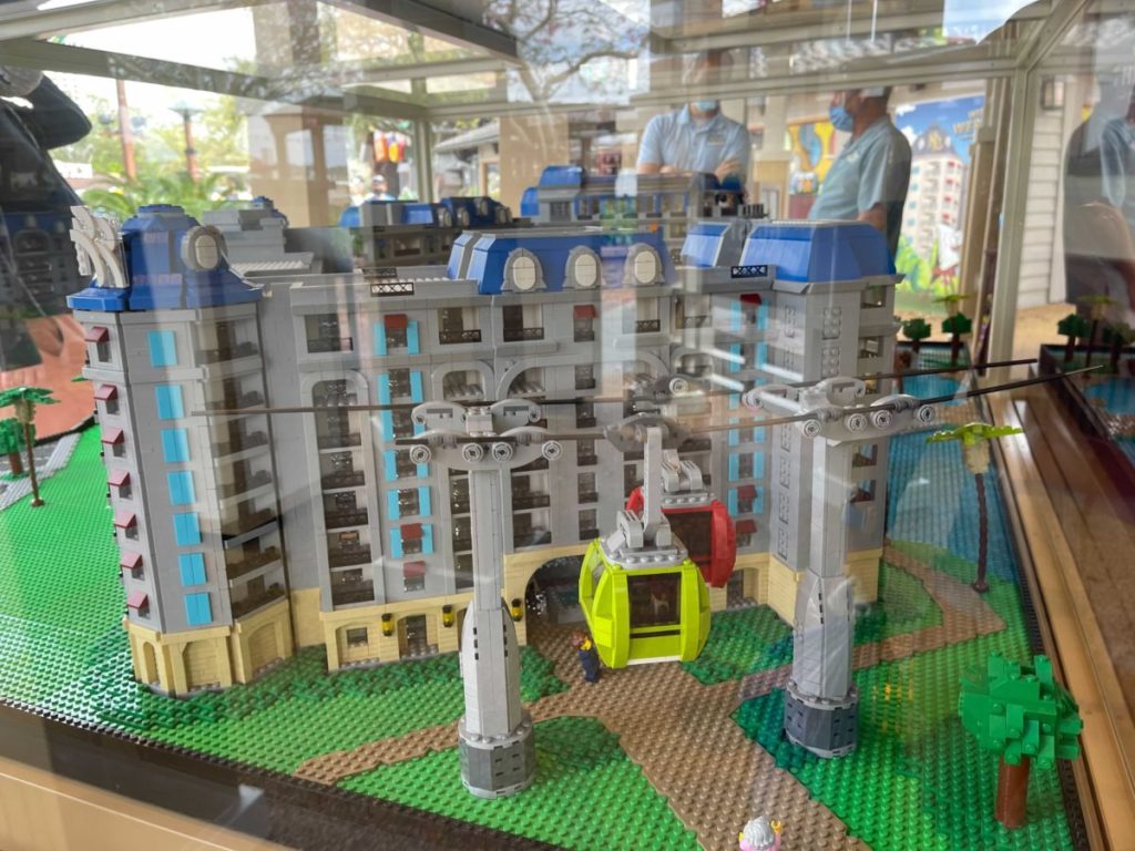 LEGO Disney world riviera resort skyliner