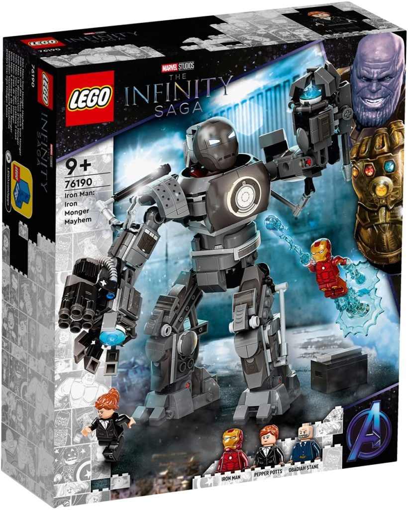 lego marvel 76190 iron man iron monger mayhem 1