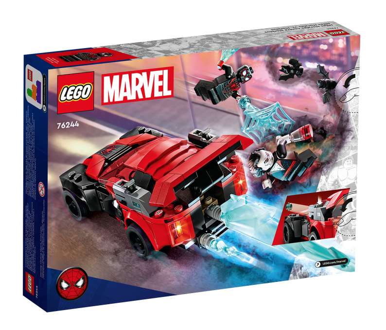 76244 Miles Morales vs. Morbius box back