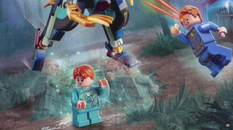 Closer look at the LEGO Marvel Eternals minifigures