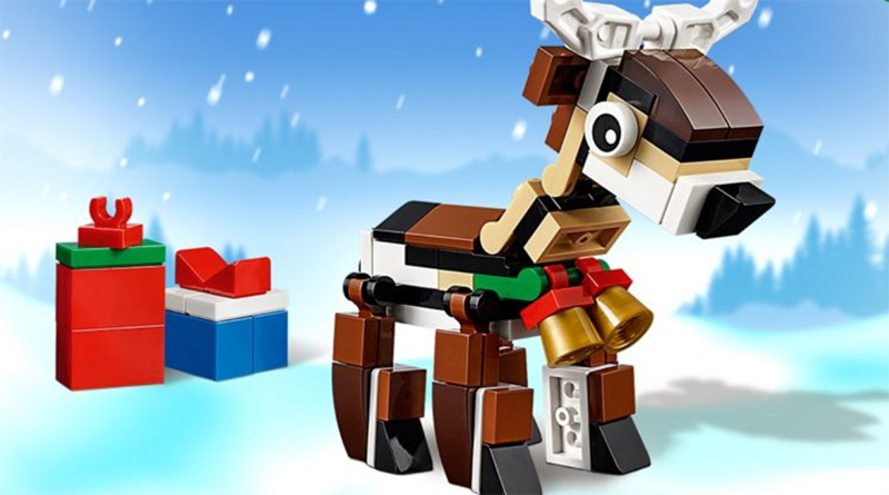 Free Christmas LEGO Creator 40434 Reindeer with select orders at official shop