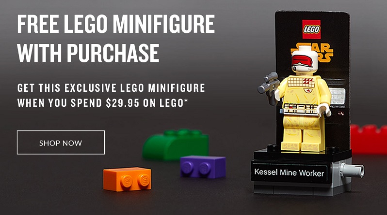 LEGO Star Wars 40299 Kessel Mine Worker promotion at Barnes & Noble in the USA