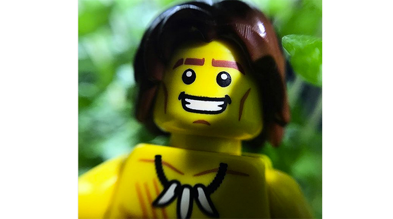 Brick Pic of the Day: Smiles in the jungle