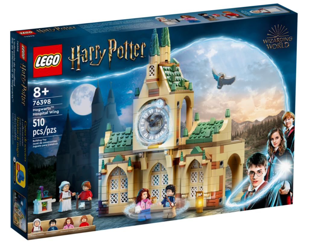 LEGO Harry Potter 76398 Hogwarts Hospital Wing box 1024x819