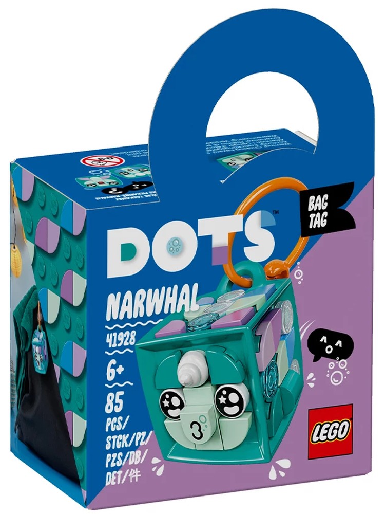 41928 Bag Tag – Narwhal 1