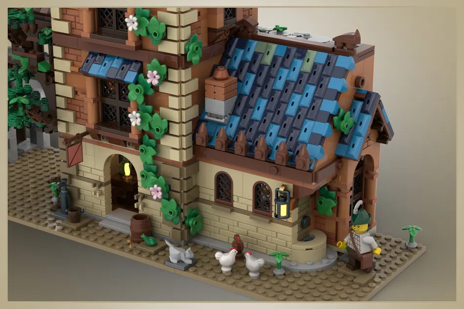 LEGO Ideas medieval tavern 2