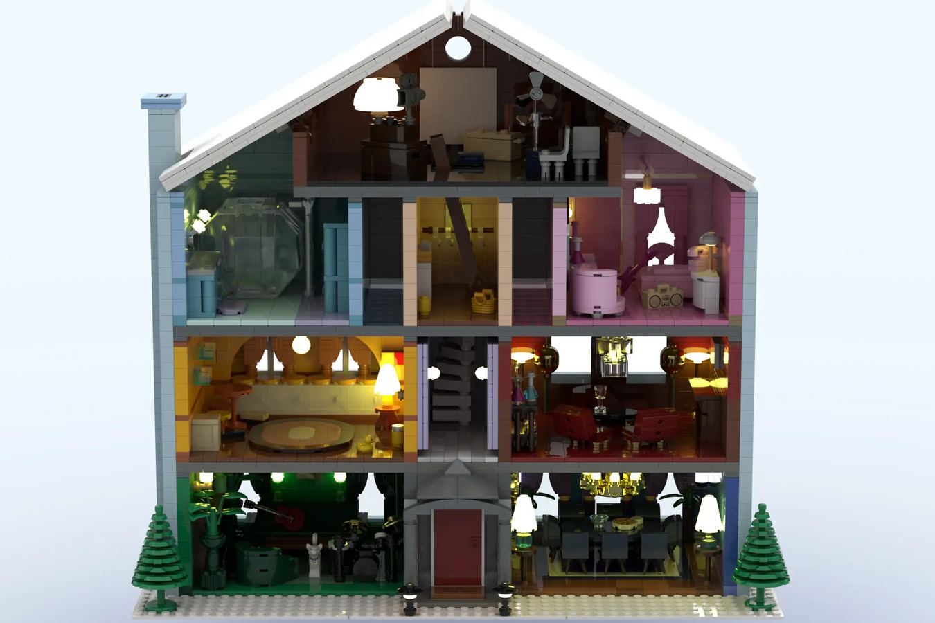 LEGO Ideas Taylor Swift Lover House 1