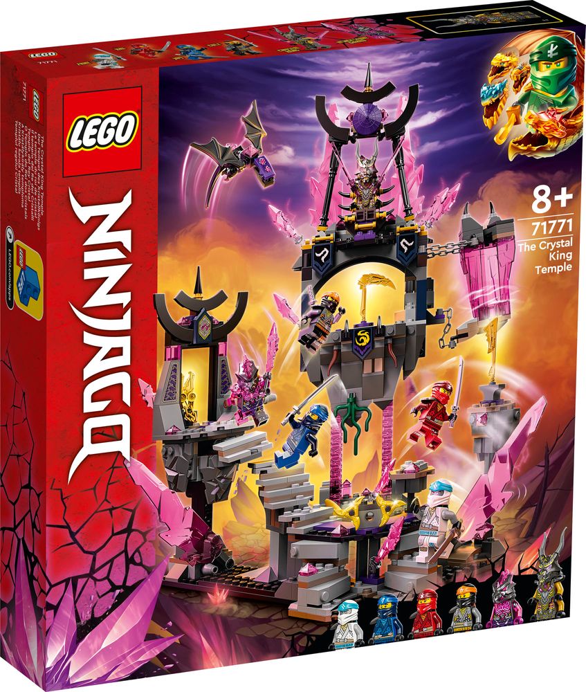 71771 THE TEMPLE OF THE CRYSTAL KING box