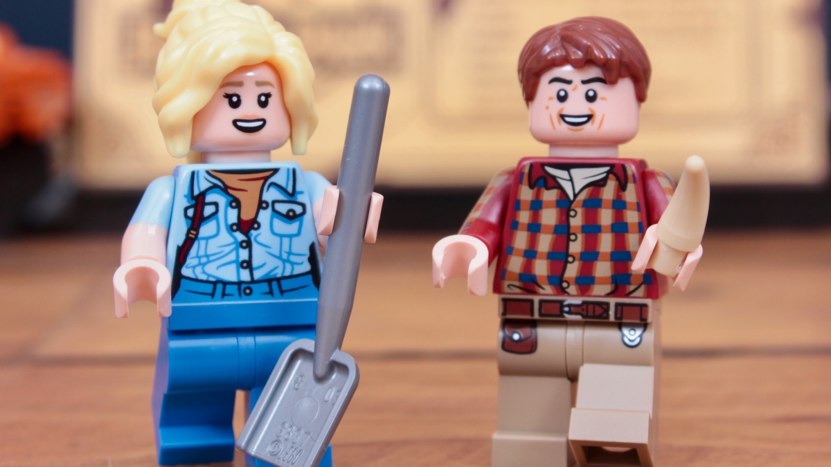LEGO Jurassic Park T. rex designer says the minifigures are where ‘worlds collide’