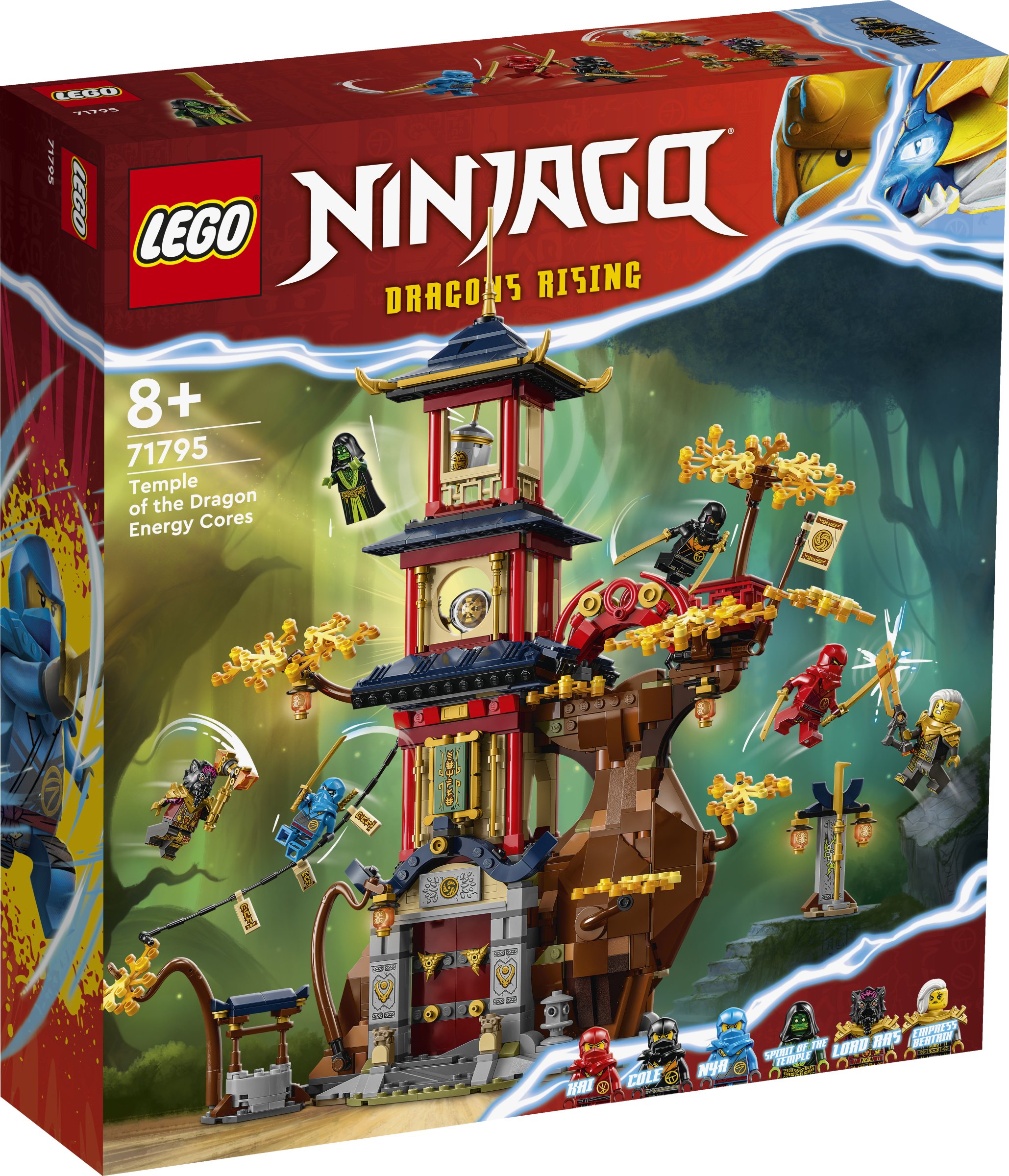 LEGO NINJAGO 71795 Temple of the Dragon Energy Cores 1