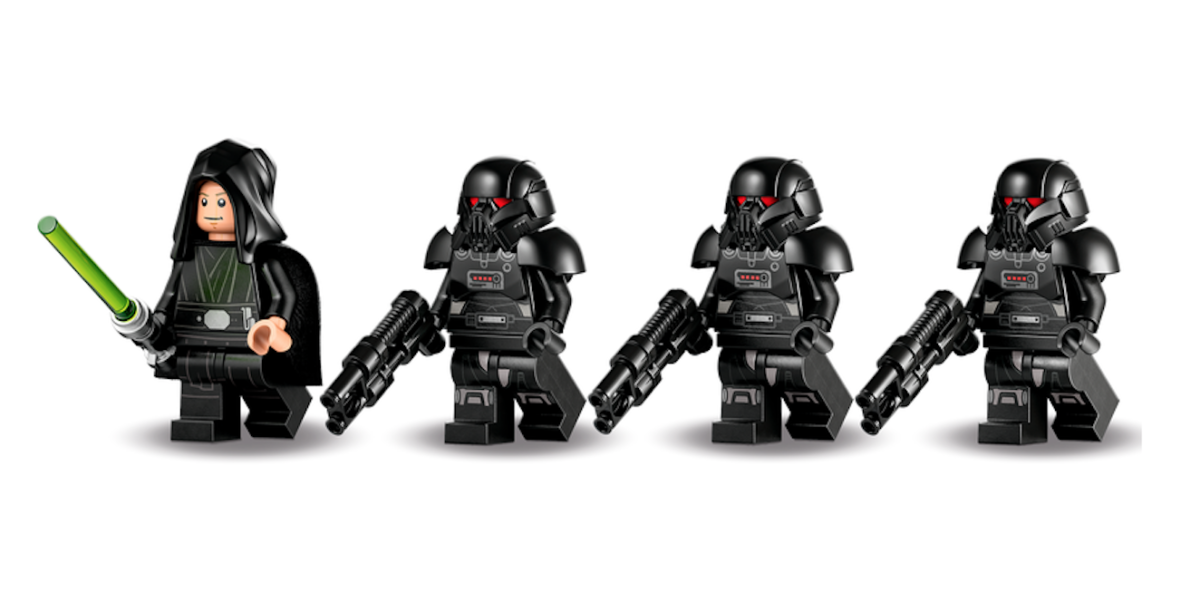 75324 Dark Trooper Attack features new LEGO minifigure printed parts