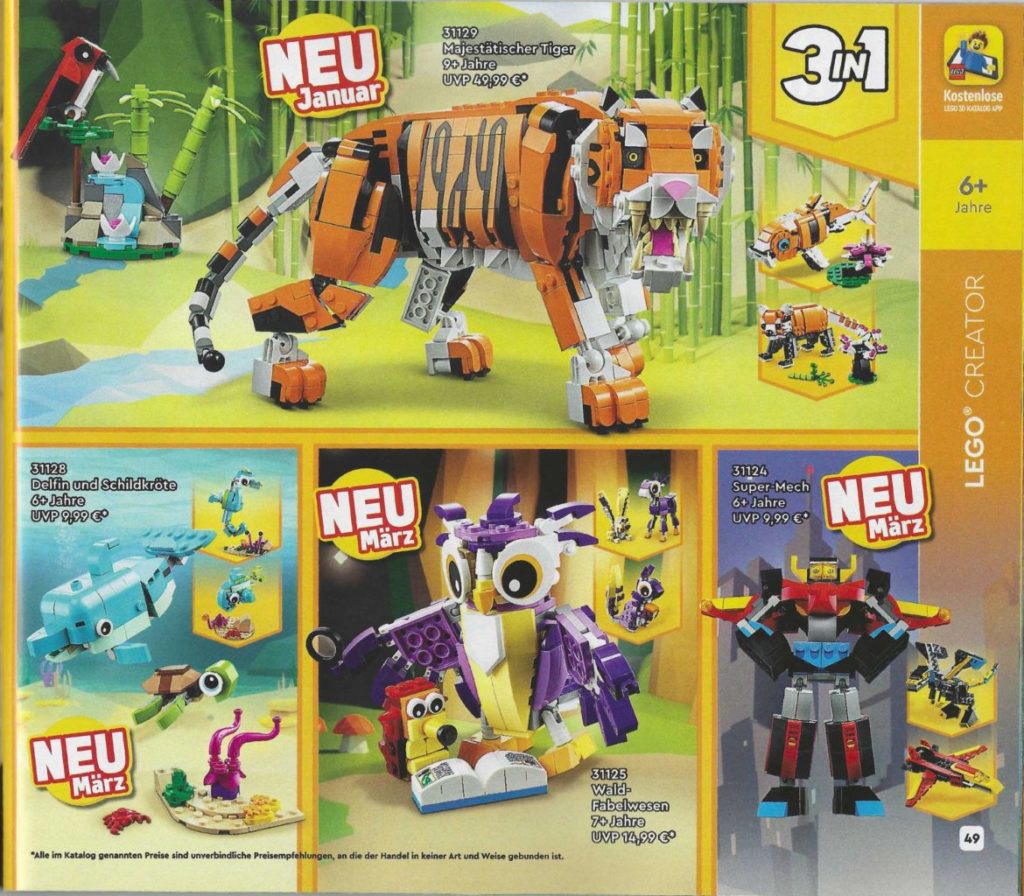 LEGO Creator 2022 Catalogue 2 1024x896