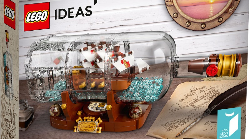 LEGO Ideas 92177 Ship in a Bottle available in the US