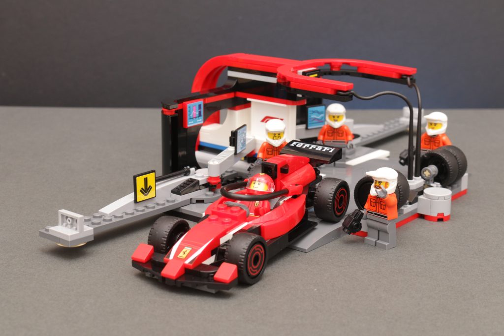 LEGO City 60443 F1 Pit Stop Pit Crew with Ferrari Car review 13 1024x683