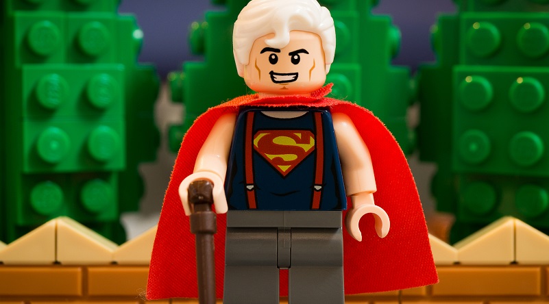 Brick Pic of the Day: Retired Superman