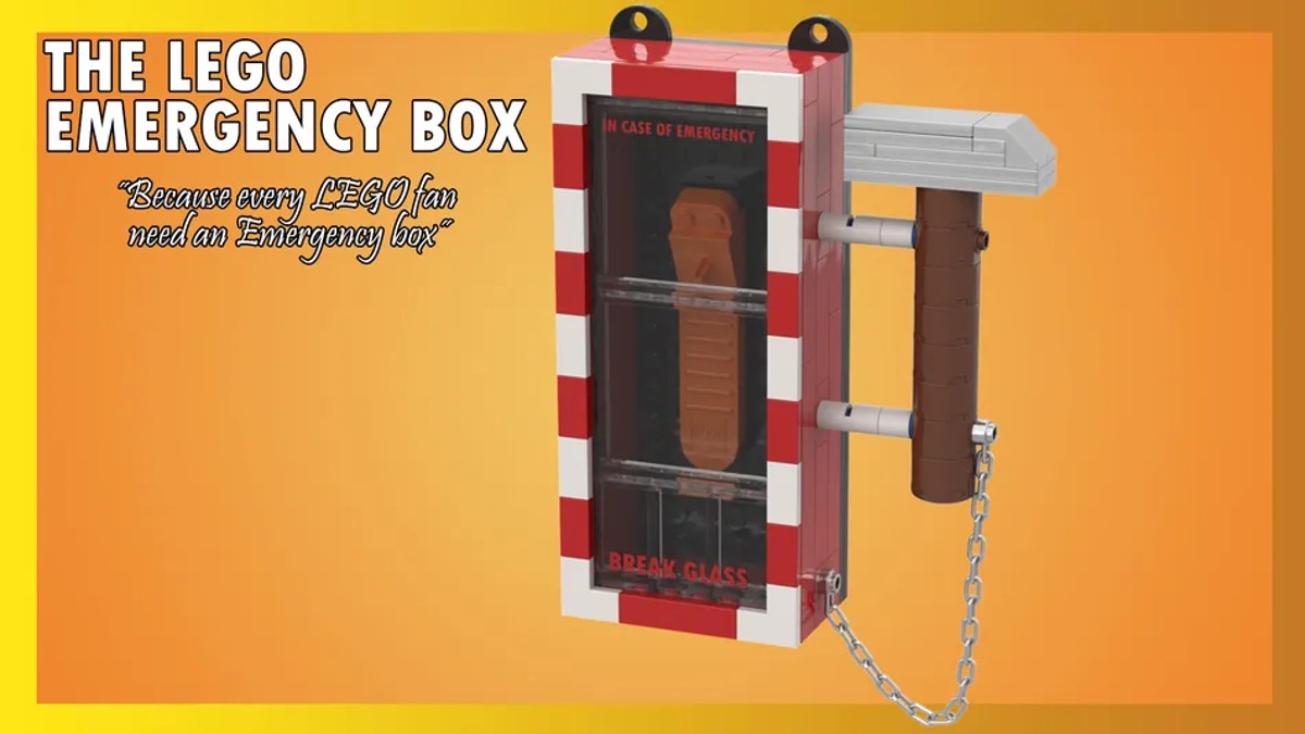 LEGO Ideas Emergency Box passes into the review stage