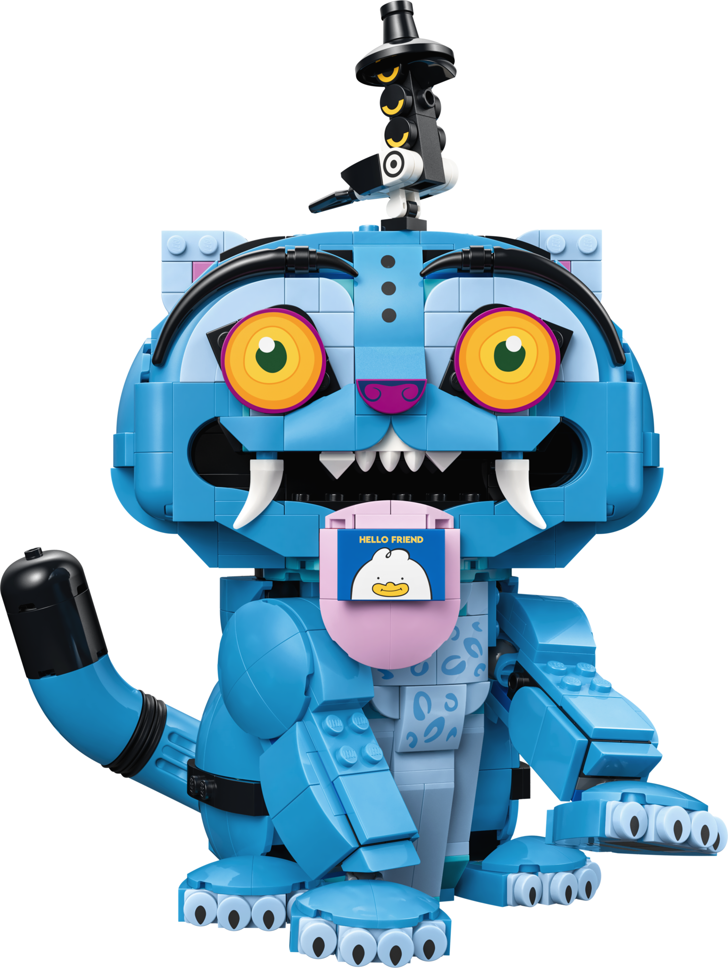 lego KPop Demon Hunters 72537 derpy tiger and sussie bird (4)