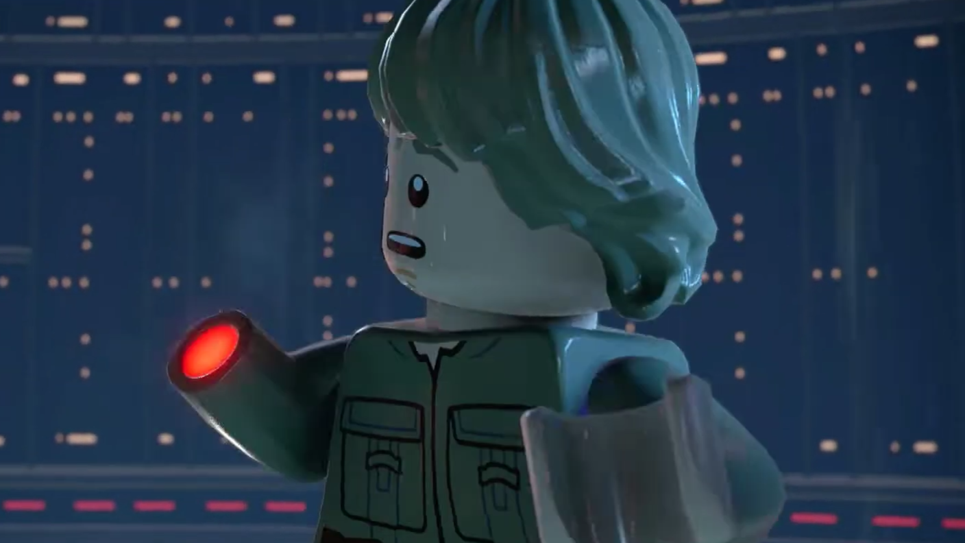 Darth Vader vs Luke Skywalker fight LEGO Star Wars The Skywalker Saga Hand Loss Cutscene 3-37 screenshot